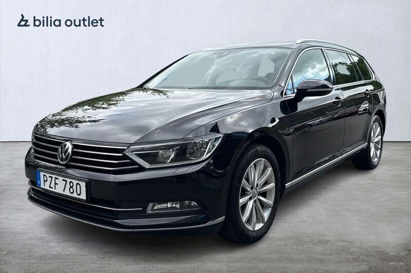 Svart Begagnad 2015 VW Passat GT Kombi | 159 900 kr (Marknadspris) - Bild 1/4