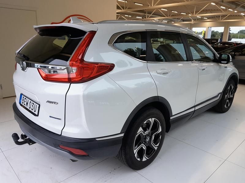 Begagnad Honda CR-V Hybrid 218 HK (160 kW) 2018 Vit SUV