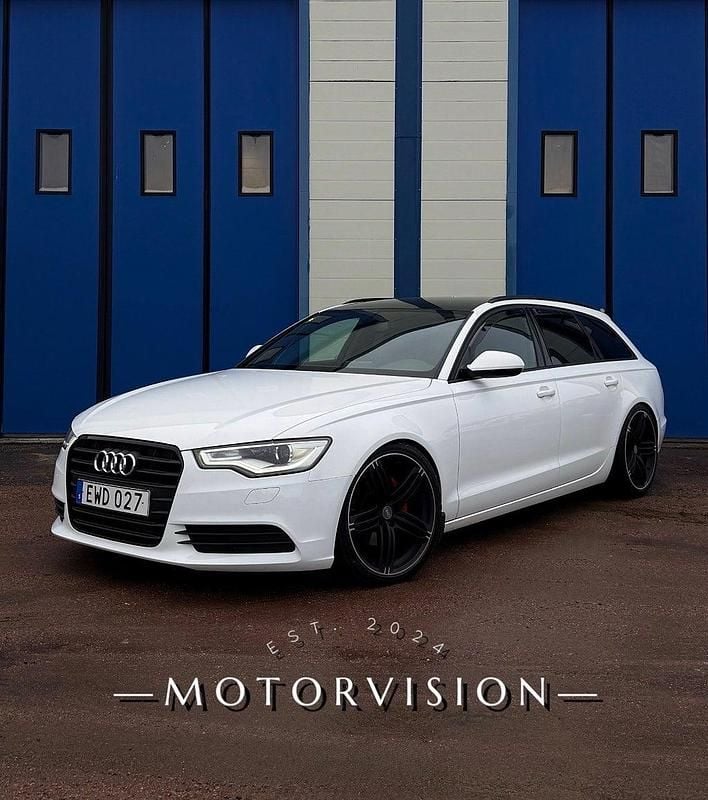 Vit Begagnad 2012 Audi A6 Proline Kombi | 124 900 kr (Marknadspris) - Bild 1/4