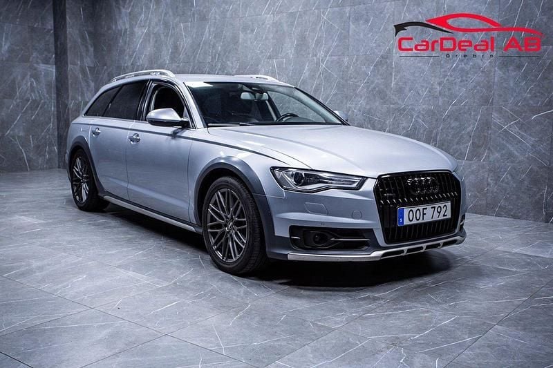 Silver Begagnad 2014 Audi A6 Allroad Kombi | 149 800 kr (Marknadspris) - Bild 1/4
