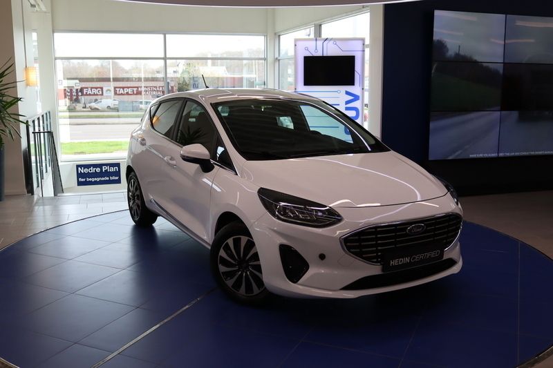 Begagnad Ford Fiesta 95 HK (69 kW) 2022 Vit Halvkombi