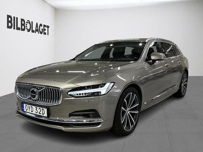 Grå Begagnad 2021 Volvo V90 Inscription Kombi | 369 800 kr (Marknadspris) - Bild 1/4