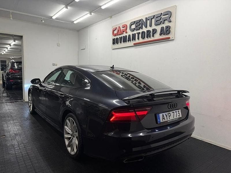 Begagnad Audi A7 Sportback 272 HK (200 kW) 2015 Blå Halvkombi