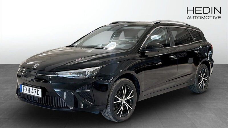 Svart (black) Begagnad 2022 MG MG5 EV Luxury Kombi | 219 900 kr (Marknadspris) - Bild 1/4