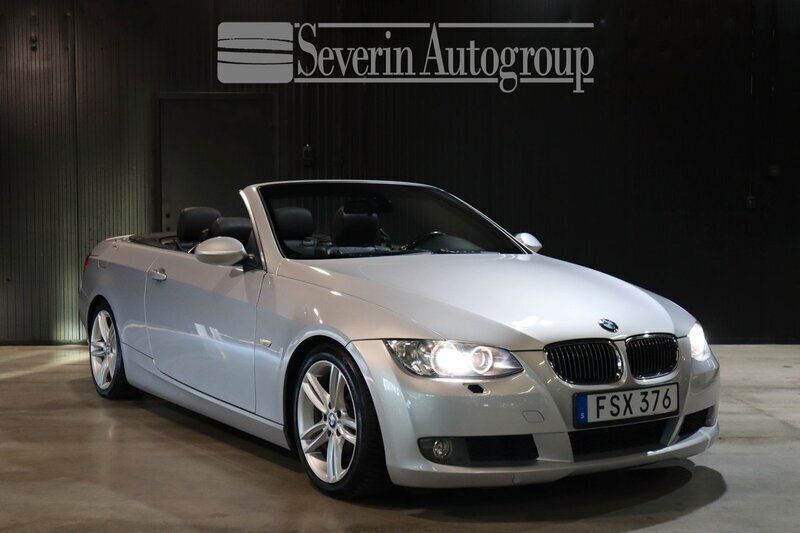 Ljusgrå Begagnad 2007 BMW 325 Cabriolet Comfort Edition Cab | 129 000 kr (Marknadspris) - Bild 1/4