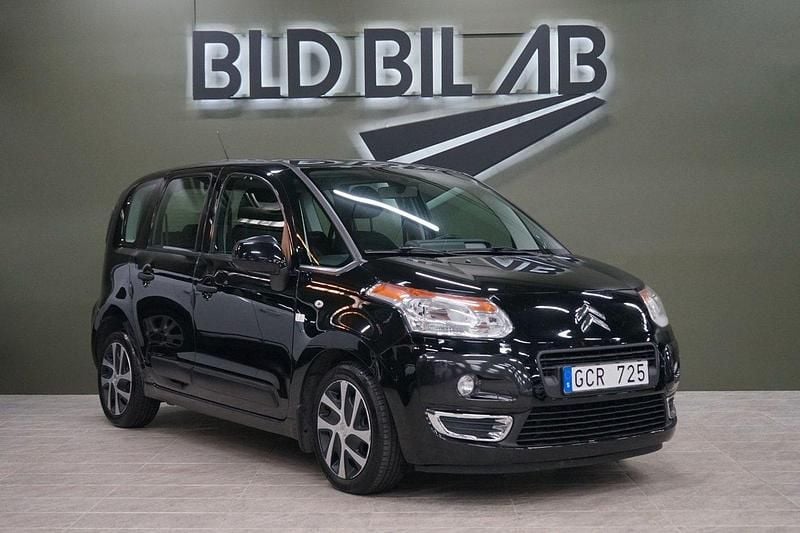 Svart Begagnad 2012 Citroën C3 Picasso Minibuss | 44 900 kr (Marknadspris) - Bild 1/4