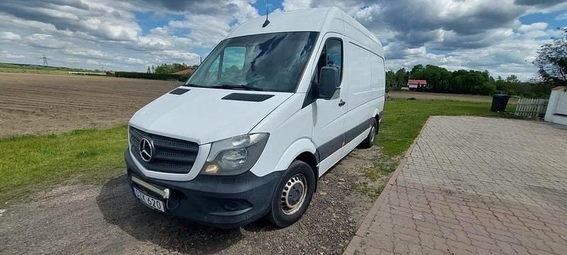Vit Begagnad 2018 Mercedes Sprinter Van | 127 000 kr (Lite dyr) - Bild 1/4