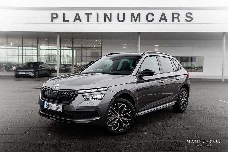 Grå Begagnad 2023 Skoda Kamiq Monte Carlo SUV | 239 000 kr (Bra pris) - Bild 1/4