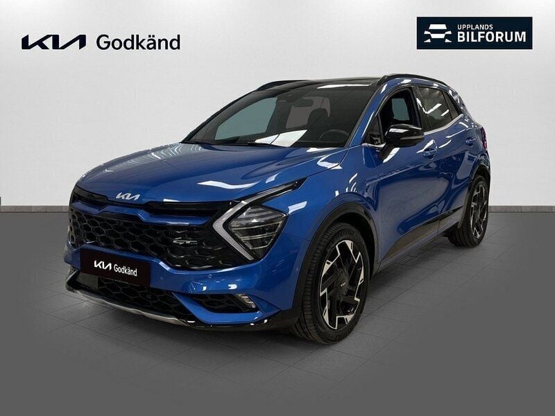 Blå Begagnad 2022 Kia Sportage GT-Line SUV | 369 000 kr (Marknadspris) - Bild 1/4