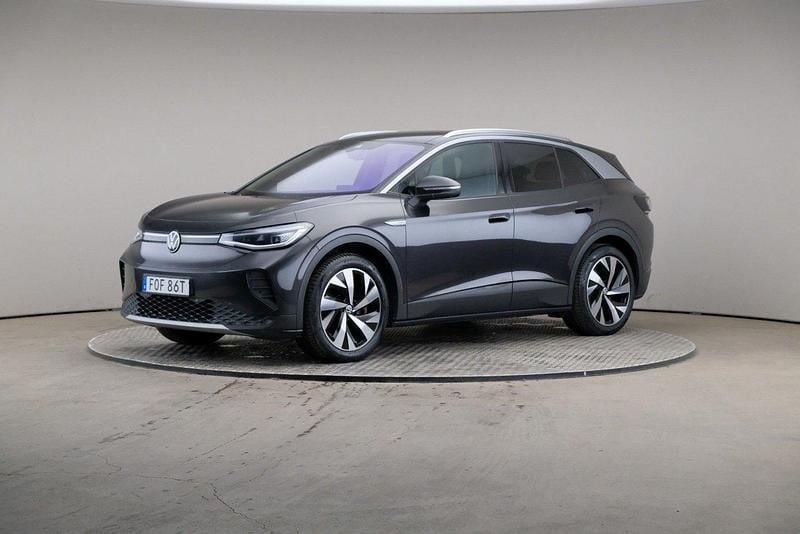 Mörkgrå Begagnad 2021 VW ID.4 Pro Performance SUV | 329 000 kr (Marknadspris) - Bild 1/4