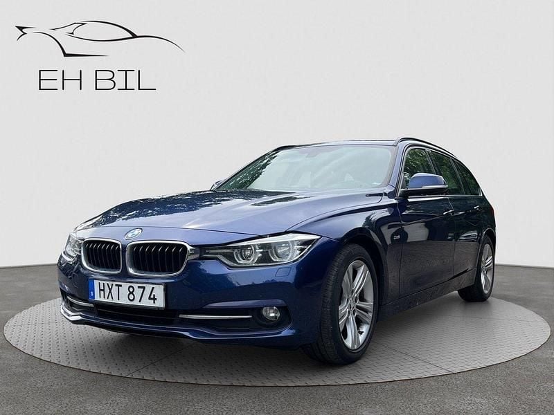 Blå Begagnad 2016 BMW 318 Sport Line Kombi | 179 900 kr (Marknadspris) - Bild 1/4