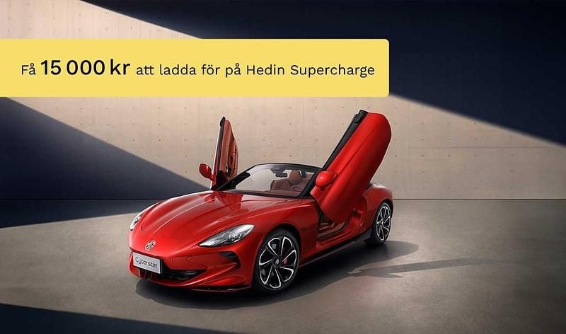 Begagnad 2024 MG Cyberster Cab | 799 990 kr - Bild 1/4