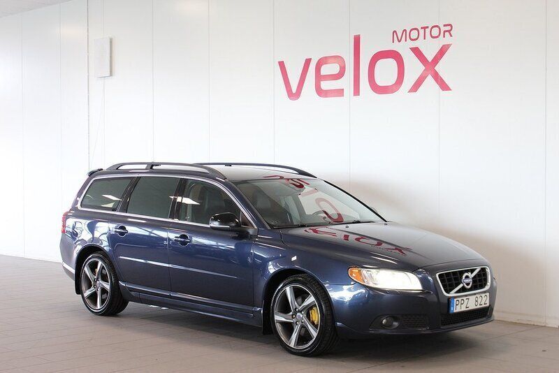 Blå Begagnad 2013 Volvo V70 Momentum Kombi | 99 900 kr (Marknadspris) - Bild 1/4