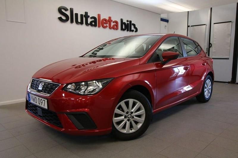 Röd (röd metallic) Begagnad 2018 Seat Ibiza Style Halvkombi | 119 900 kr (Marknadspris) - Bild 1/4