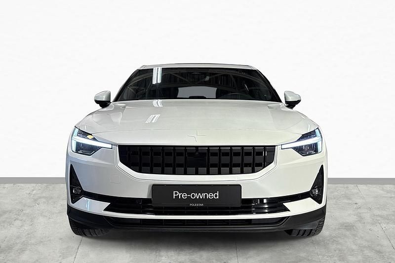 Begagnad Polestar 2 Long Range Single Motor 219 kW (299 HK) 2021 Vit Halvkombi