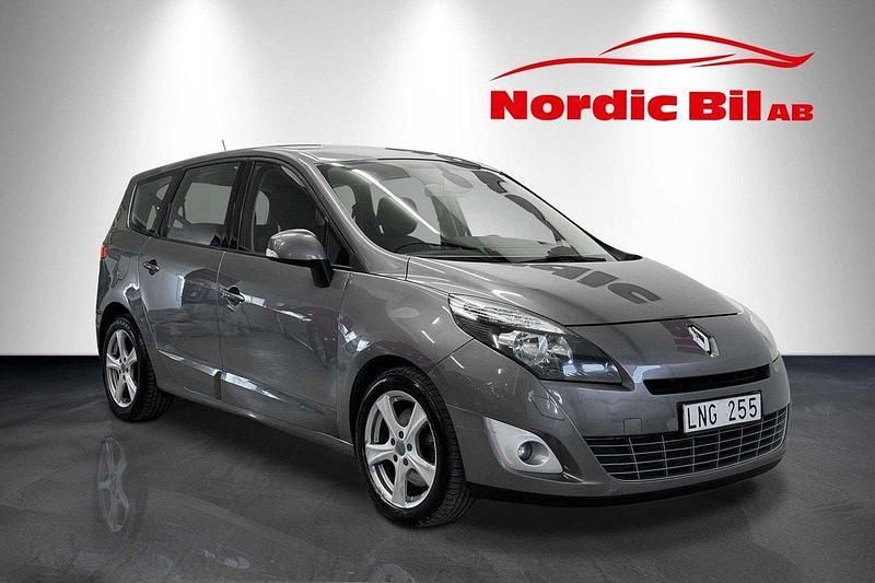 Grå Begagnad 2010 Renault Grand Scénic III Minibuss | 59 900 kr (Marknadspris) - Bild 1/4