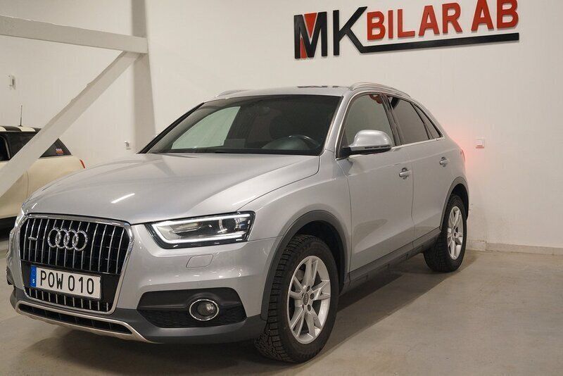 Silver Begagnad 2014 Audi Q3 Comfort SUV | 169 900 kr (Marknadspris) - Bild 1/4