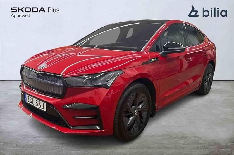 Begagnad Skoda Enyaq iV RS 250 kW (340 HK) 2023 Röd SUV