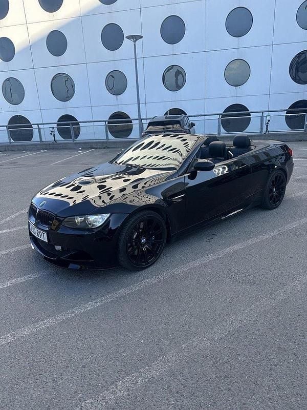 Svart Begagnad 2008 BMW M3 Cabriolet Cab | 259 000 kr (Superpris) - Bild 1/3