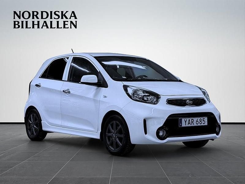 Vit Begagnad 2015 Kia Picanto Halvkombi | 99 795 kr (Marknadspris) - Bild 1/4