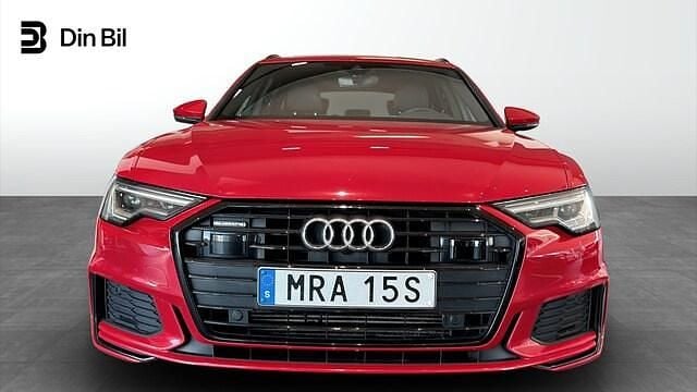 Begagnad Audi A6 S-Line 367 HK (269 kW) 2023 Tangoröd metallic Kombi