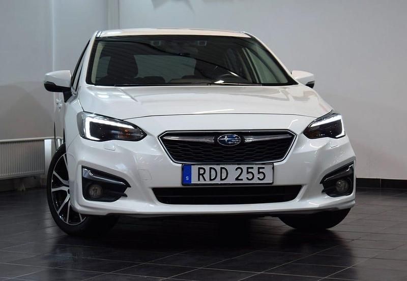 Begagnad Subaru Impreza Active 114 HK (83 kW) 2018 Vit Halvkombi