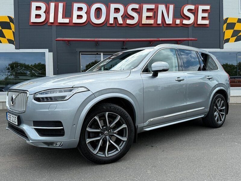 Silver Begagnad 2017 Volvo XC90 Inscription SUV | 449 000 kr (Lite dyr) - Bild 1/4