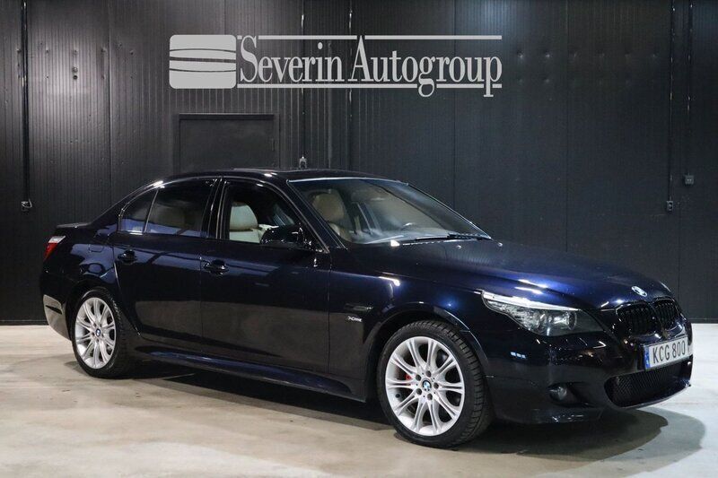 Svart Begagnad 2009 BMW 530 M Sport Sedan | 149 900 kr (Lite dyr) - Bild 1/4