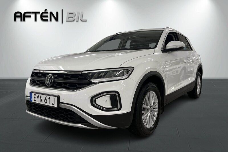 Vit Begagnad 2023 VW T-Roc SUV | 264 900 kr (Marknadspris) - Bild 1/3