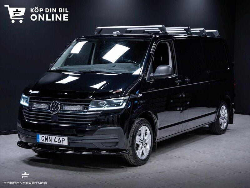 Svart Begagnad 2020 VW T6.1 Van | 459 900 kr (Marknadspris) - Bild 1/4