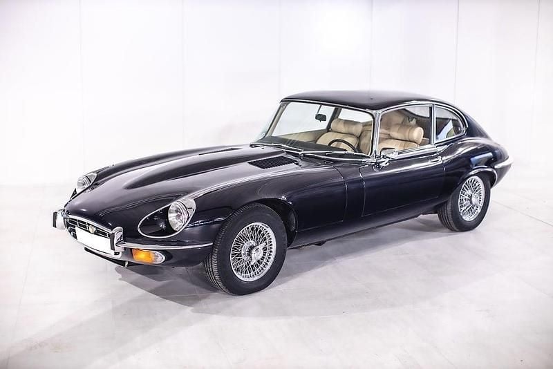 Mörkblå Begagnad 1971 Jaguar E-Type Sportkupé | 650 000 kr - Bild 1/4