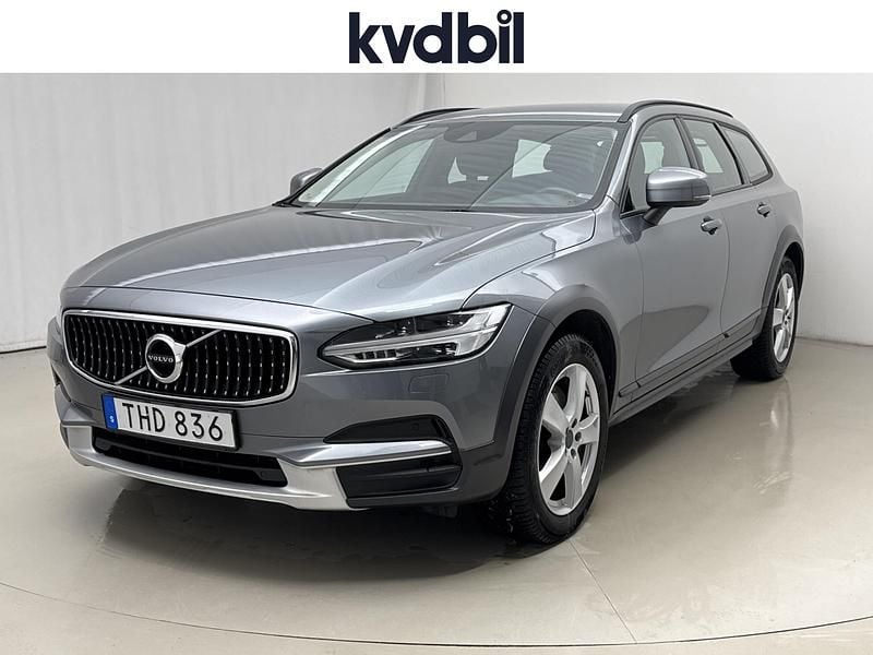 Grå Begagnad 2018 Volvo V90 CC Business Edition Kombi | 288 000 kr (Bra pris) - Bild 1/3