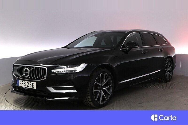 Svart Begagnad 2019 Volvo V90 Inscription Kombi | 316 900 kr (Marknadspris) - Bild 1/4