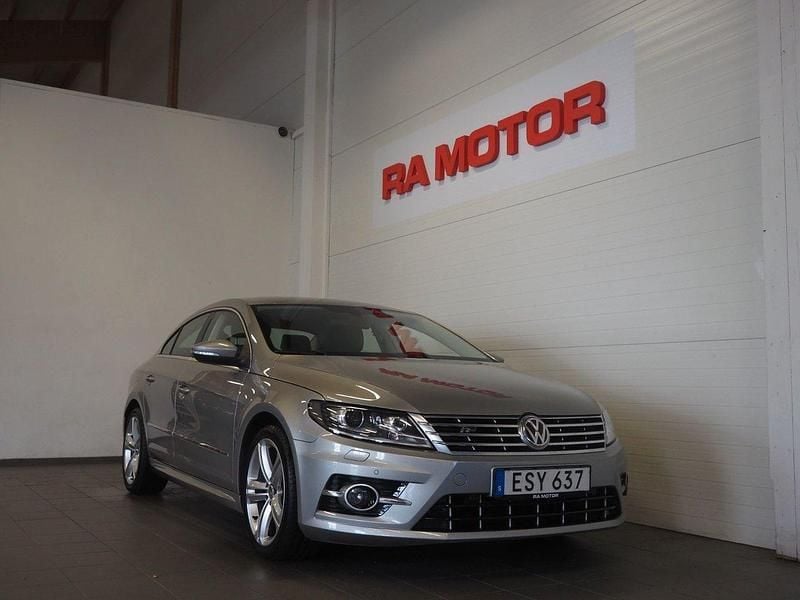 Silver Begagnad 2015 VW CC R-line Sedan | 159 900 kr (Marknadspris) - Bild 1/3