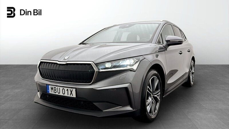 Grå Begagnad 2023 Skoda Enyaq iV SUV | 474 900 kr (Marknadspris) - Bild 1/4