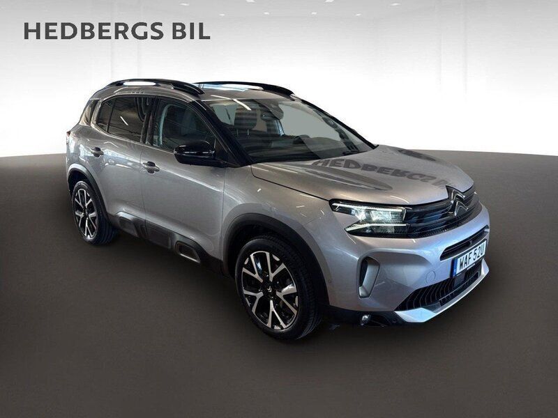 Grå Begagnad 2022 Citroën C5 Aircross PureTech SUV | 269 900 kr (Marknadspris) - Bild 1/4