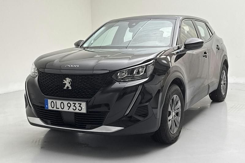 Svart Begagnad 2022 Peugeot e-2008 Active SUV | 170 000 kr (Bra pris) - Bild 1/4