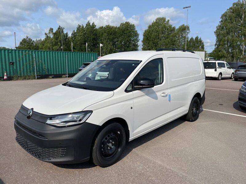 Vit (candyvit) Ny 2025 VW Caddy Maxi Minibuss | 417 375 kr (Marknadspris) - Bild 1/4