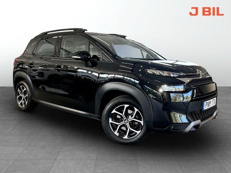 Svart Begagnad 2024 Citroën C3 Aircross Shine SUV | 229 900 kr (Marknadspris) - Bild 1/4