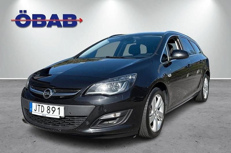 Svart Begagnad 2015 Opel Astra drive Kombi | 84 900 kr (Lite dyr) - Bild 1/4