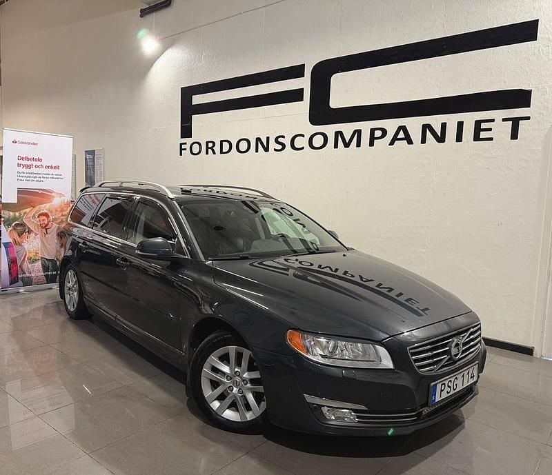 Grå Begagnad 2014 Volvo V70 Business Edition Kombi | 159 900 kr (Lite dyr) - Bild 1/4