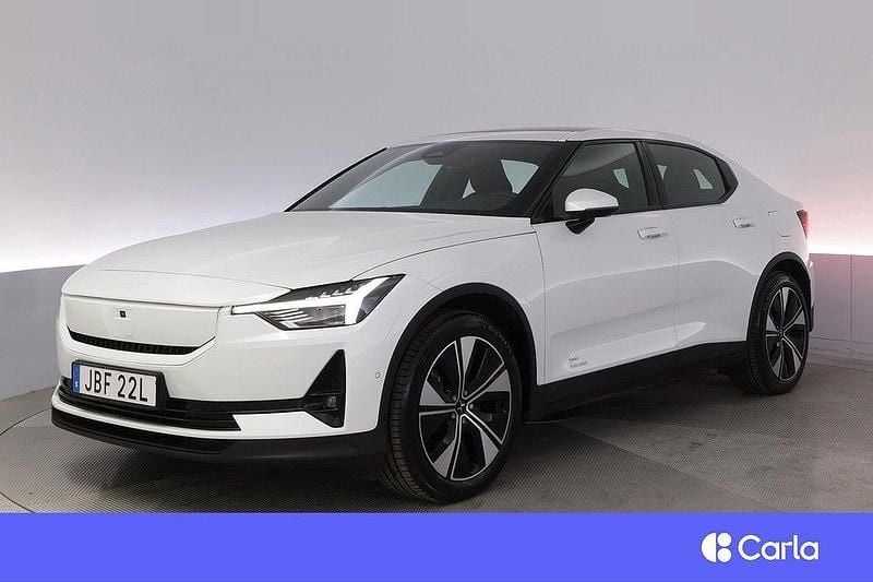 Vit Begagnad 2024 Polestar 2 Pilot Sedan | 496 900 kr - Bild 1/4
