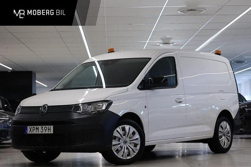 Vit Begagnad 2021 VW Caddy Maxi Minibuss | 274 900 kr (Lite dyr) - Bild 1/2