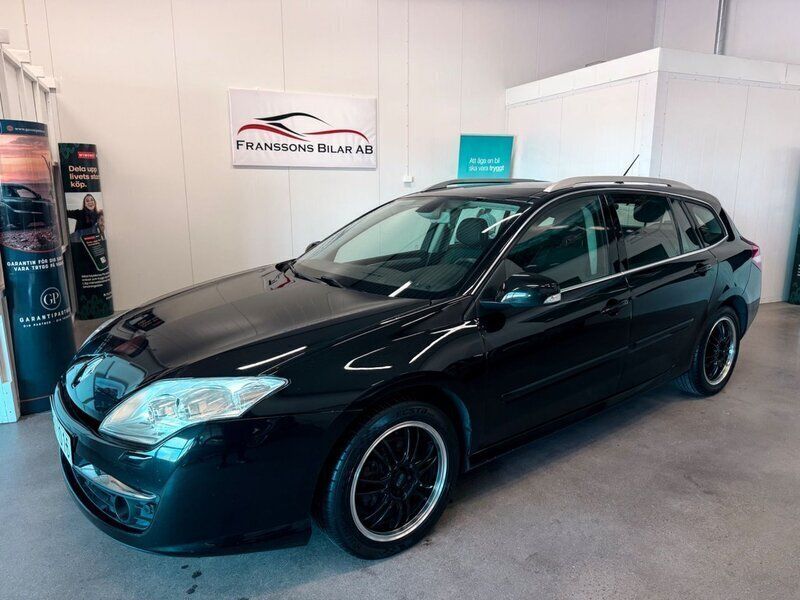 Svart Begagnad 2008 Renault Laguna GrandTour Kombi | 49 900 kr (Marknadspris) - Bild 1/4