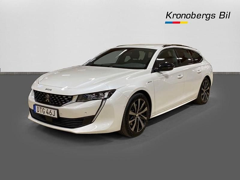 Vit Begagnad 2020 Peugeot 508 SW GT-line Kombi | 229 500 kr (Marknadspris) - Bild 1/4