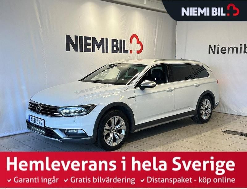 Vit Begagnad 2016 VW Passat Alltrack S Kombi | 129 900 kr (Dyr) - Bild 1/3