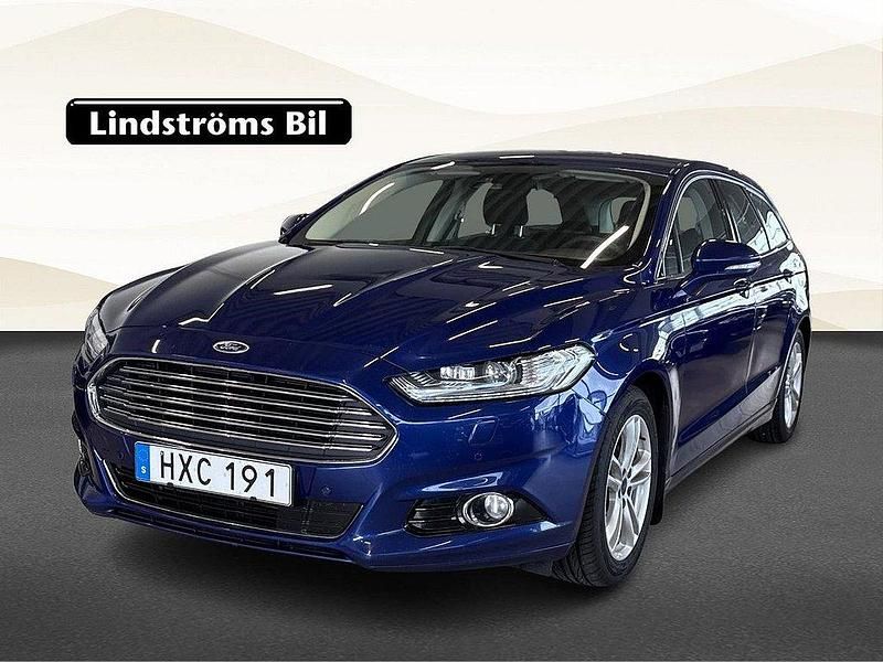 Blå Begagnad 2015 Ford Mondeo Titanium Kombi | 129 900 kr (Marknadspris) - Bild 1/3