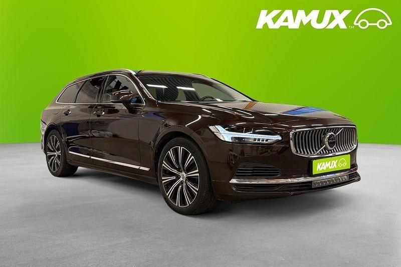 Brun Begagnad 2021 Volvo V90 Inscription Kombi | 359 800 kr (Marknadspris) - Bild 1/3