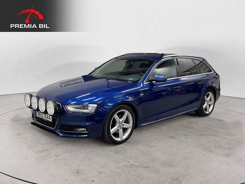 Blå Begagnad 2014 Audi A4 S-Line Kombi | 119 900 kr (Marknadspris) - Bild 1/4