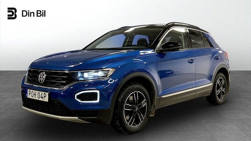 Begagnad VW T-Roc 150 HK (110 kW) 2019 Blå SUV